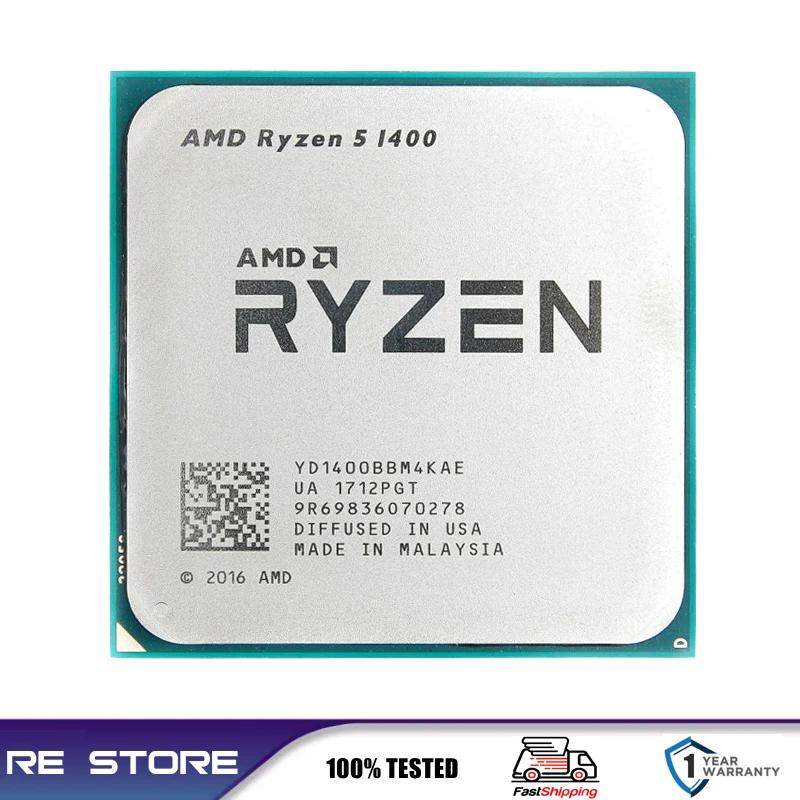 AMD Ryzen 5 R5 1400 3.2GHz 4 ھ CPU μ, LGA AM4